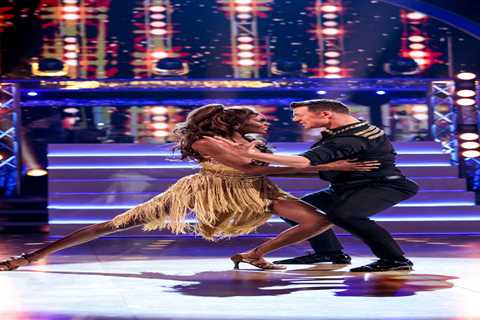 Strictly Come Dancing’s AJ Odudu fuels romance rumours with Kai Widdrington gushing ‘he looks so..