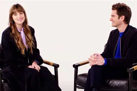 Dakota Johnson recalls being asked countless questions by Andrew Garfield on the set of The Social..