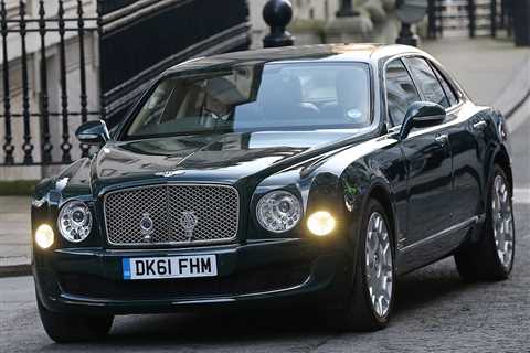 Five things you didn’t know about the Queen’s incredibly rare £10million Bentley limousines ahead..