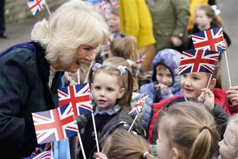 Camilla makes first public appearance since she was confirmed as future Queen