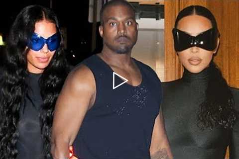 Kanye West Steps Out With a Kim Kardashian LOOKALIKE