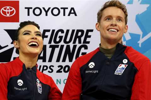 Ice dancers Madison Chock & Evan Bates share their off-the-rink love story
