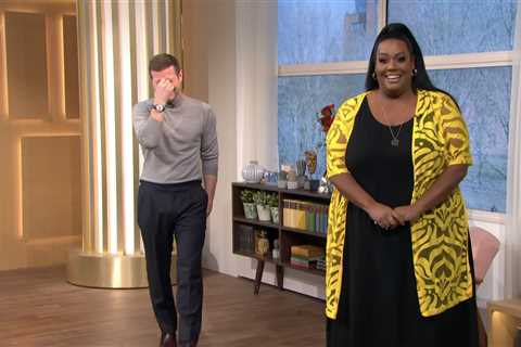 This Morning viewers in shock as Dermot O’Leary reads X-rated book he found on set to Alison Hammond
