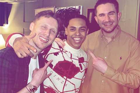 EastEnders stars in reunion night out as Jamie Borthwick and Tony Clay party with departed Zack..