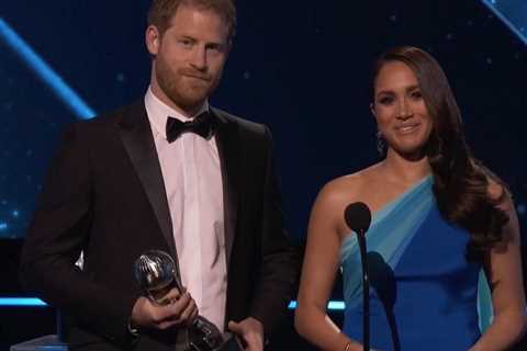 Meghan Markle and Prince Harry say they stand with Ukrainians as they accept NAACP President’s..