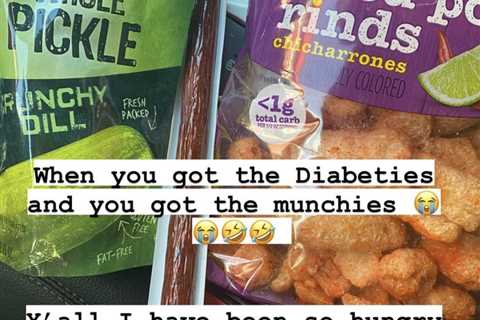 Teen Mom Mackenzie McKee indulges in pork rinds, beef jerky & pickles as she says she has..