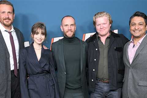 Lily Collins & Charlie McDowell couple for the premiere of their new movie ‘Windfall’