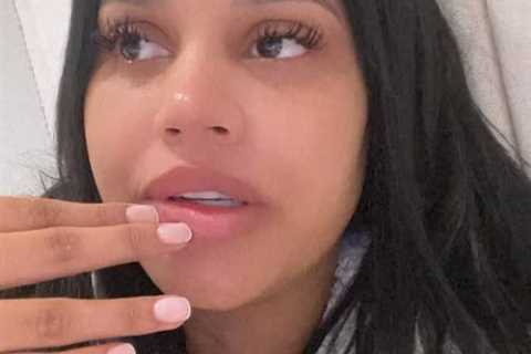 Reality star Lateysha Grace rushes premature baby back to hospital as she struggles to breathe