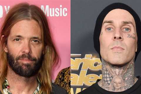 Travis Barker Recalls Foo Fighters Drummer Taylor Hawkins: ‘I’m at a loss for words’