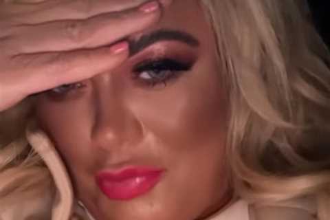 Gemma Collins begs for help as she’s stranded on the motorway at 4.30am after disaster strikes