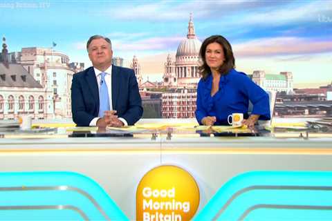 Richard Madeley REPLACED on Good Morning Britain as Susanna Reid returns from one-day stint in..