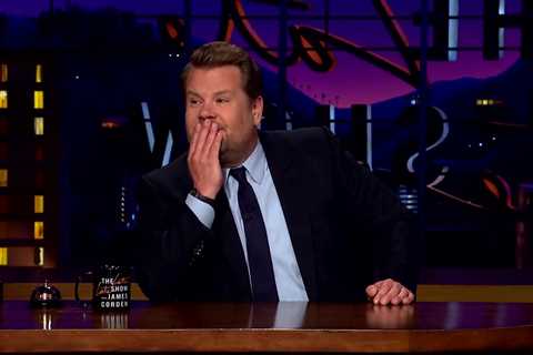 James Corden fights back tears as he quits Late Late Show and says ‘I never took this job for..