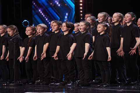 Britain’s Got Talent’s Armed Forces children’s choir say singing helps them while their parents are ..