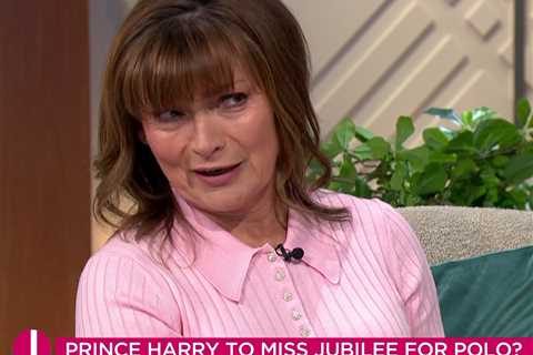 ITV’s Lorraine Kelly pours scorn on Prince Harry as he’s ‘set to miss Queen’s Jubilee to play polo’