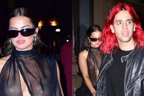 Addison Rae steps out in a daring look as she attends the 2022 Met Gala After Party with boyfriend..