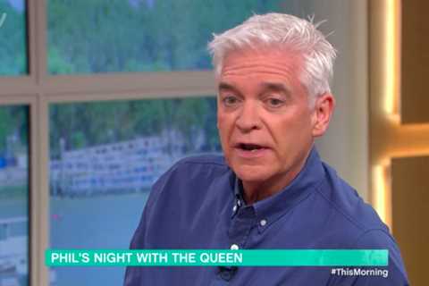 Phillip Schofield says Tom Cruise caused ‘absolute chaos’ for going ‘against protocol’ at Queen’s..