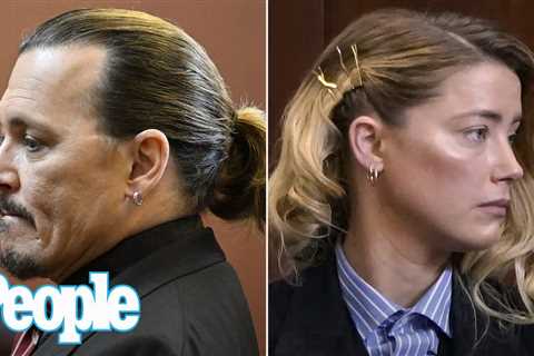 Why Johnny Depp Didn’t Look at Amber Heard During Her Testimony | PEOPLE