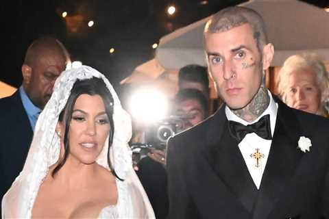 Kourtney Kardashian & Travis Barker Celebrate the Night After the Wedding!