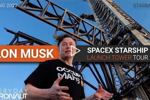 Go up SpaceX's Starship-catching robotic launch tower with Elon Musk!