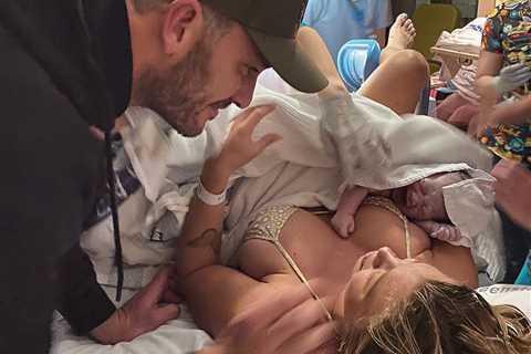 Kylie Jenner’s nemesis Tammy Hembrow gives birth to third child and shares unedited photos from..