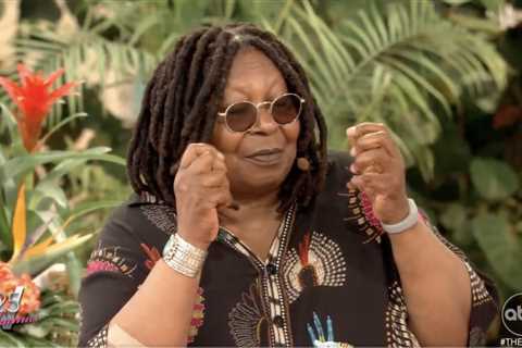 The View’s Whoopi Goldberg flubs her words and forgets key detail live on air in special Bahamas..