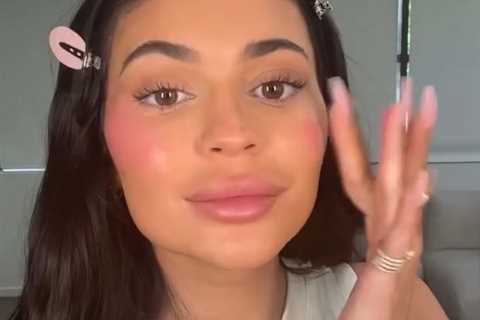Kylie Jenner shows off her VERY puffy lips in new video after sister Kendall also debuts fuller pout