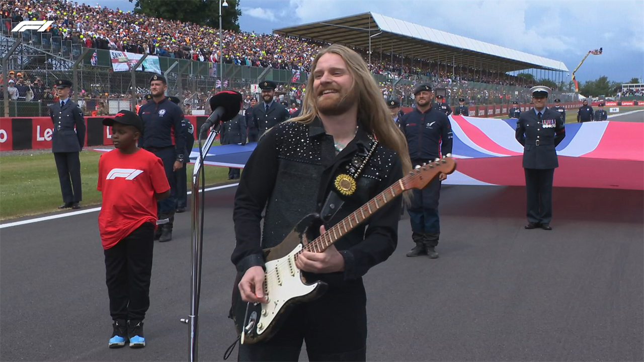 F1 fans are all saying same thing after national anthem is played before British Grand Prix