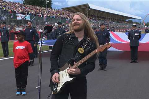 F1 fans are all saying same thing after national anthem is played before British Grand Prix