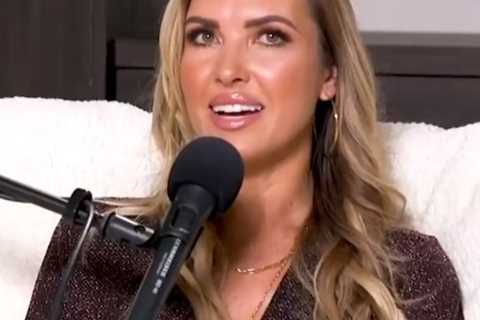 The Hills’ Audrina Patridge holds back tears & reveals ex PUSHED her down while she held baby..