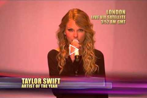 Taylor Swift Wins Artist of the Year - AMA 2009