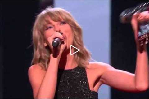 Taylor Swift Performing and Winning at the IHeartRadio Awards 2015