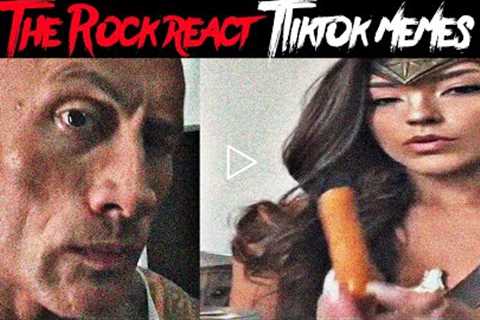 The Rock reacts Tiktok Memes | Memes