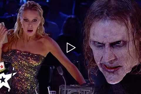 SCARY Magic Acts LIVE ON STAGE On Britain's Got Talent 2022! | Magician's Got Talent