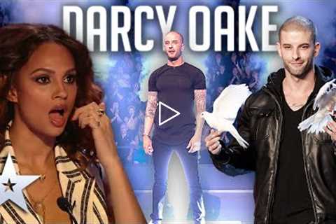 ALL PERFORMANCES from illusionist Darcy Oake! | Britain's Got Talent