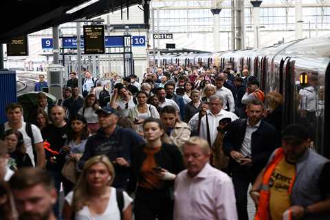 Rail and postal strikes call off after tragic death of the Queen as Britain enters period of..