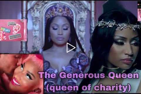 Is Nicki Minaj doing charity?