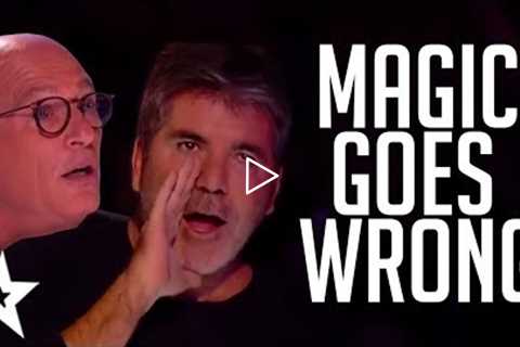 When MAGIC Auditions Go WRONG On Got Talent! | Got Talent Global