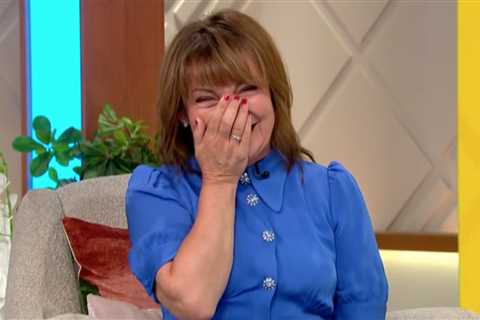 Lorraine Kelly forced to apologise after on-air blunder – as she blames it on having a ‘heavy..