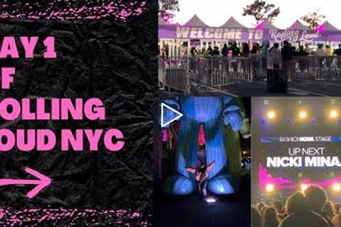 Rolling Loud NYC Day 1| Nicki Minaj Headlines | Roaming with Riss