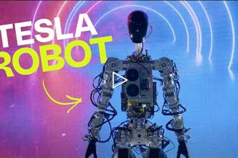 Elon Musk reveals a humanoid robot at Tesla AI Day 2022