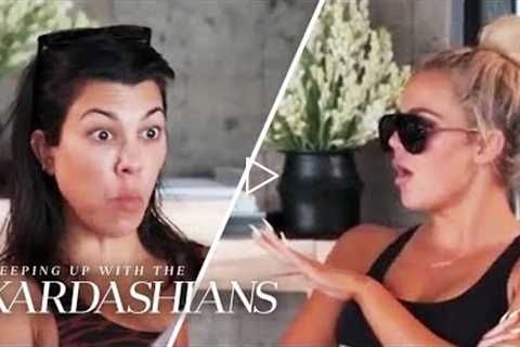 Khloé Snaps at Kourtney: The Bitch Complains For Hours! | KUWTK | E!