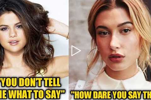 Hailey Baldwin Gets So Mad On Selena Gomez COMMENT During An Interview On Media.