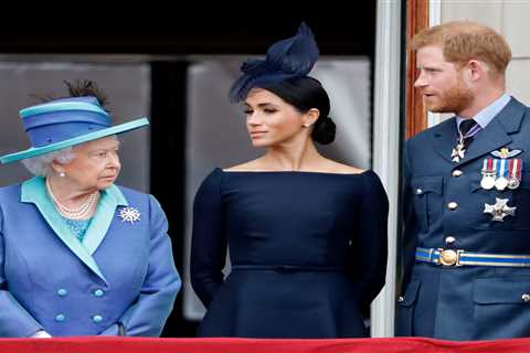 Meghan Markle & Prince Harry planned to target Queen before her death with charm offensive to..