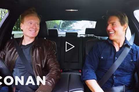 Conan Drives With Tom Cruise | CONAN on TBS