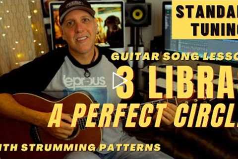 3 Libras by A Perfect Circle Solo Guitar Song Lesson in Standard Tuning