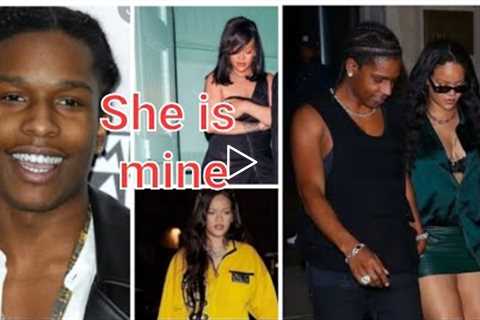 Best moments of Asap Rocky appreciating Rihanna# Kanye west