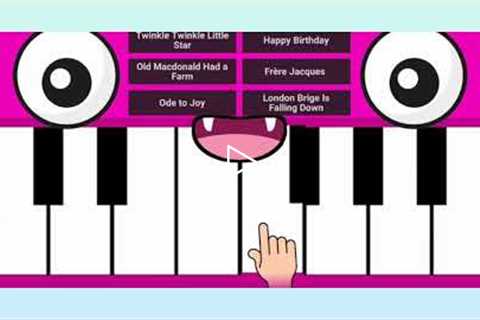 Piano Kids Game | Music & Songs for Toddlers | Piano Games for Kids to Make Learning Fun