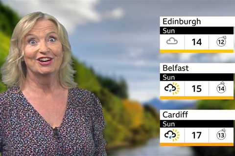 BBC Breakfast star Carol Kirkwood left red-faced after mortifying on-air blunder