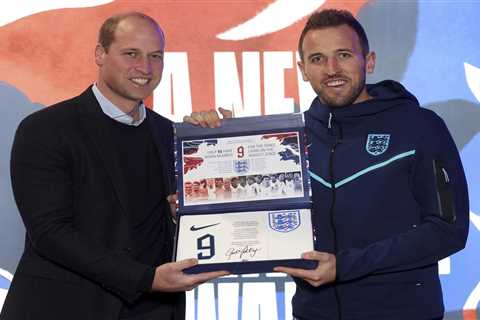 Inside the personalised packages given to England stars by Prince William ahead of World Cup 2022