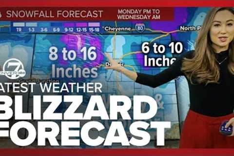 Blizzard forecast for Colorado | Latest weather